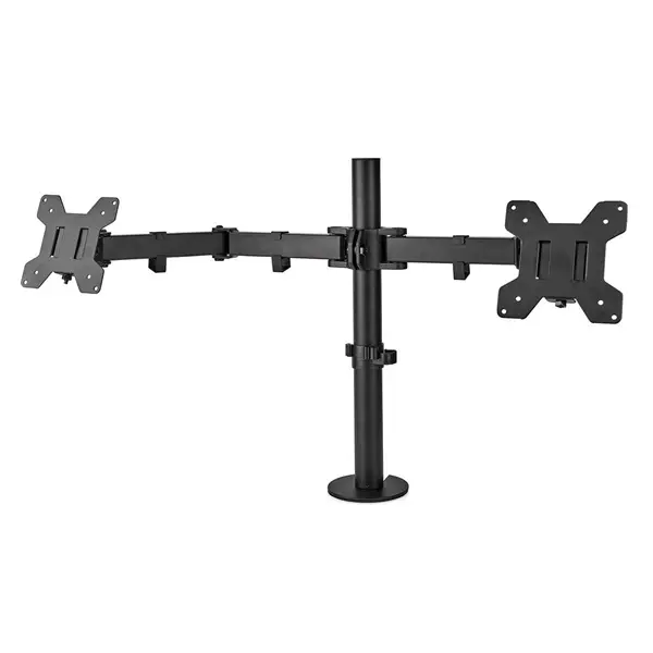Nedis MMDOSD110BK 15"-32" asztali 2 monitor tartóállvány, VESA 75x75 / 100x100 – 4. kép