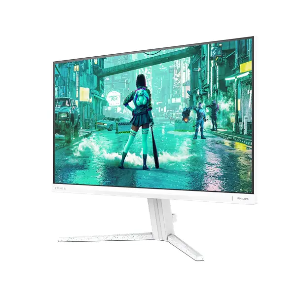 PHILIPS Evnia Fast IPS Gaming 260 Hz monitor 23,8" 24M2N3201PL, 1920x1080, 16:9, 300cd/m2, 1ms, HDMI/DisplayPort, Fehér – 4. kép