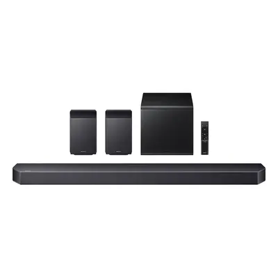 SAMSUNG HW-Q930H 9.1.4 csatornás hangprojektor mélynyomóval és hátsó hangszórókkal, Fekete