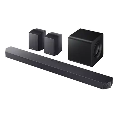 SAMSUNG HW-Q930H 9.1.4 csatornás hangprojektor mélynyomóval és hátsó hangszórókkal, Fekete – 2. kép
