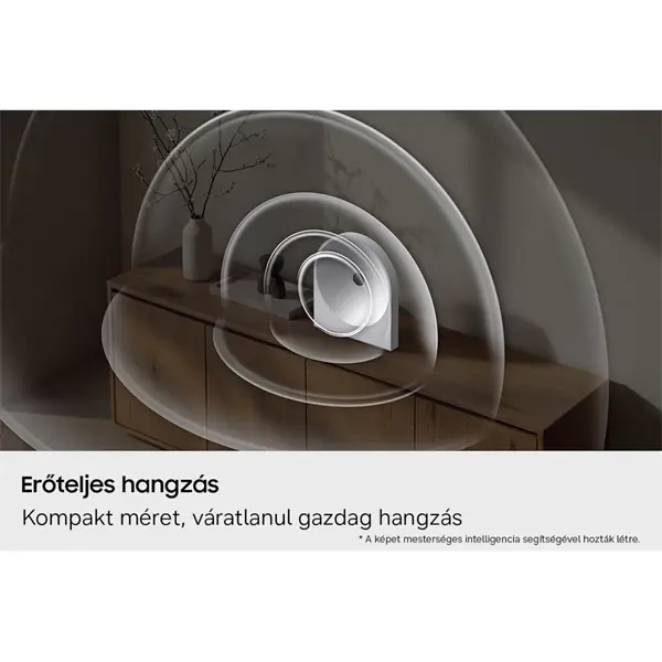 SAMSUNG HW-LS51H Wifi-bluetooth vezeték nélküli hangszóró, Fehér – 6. kép