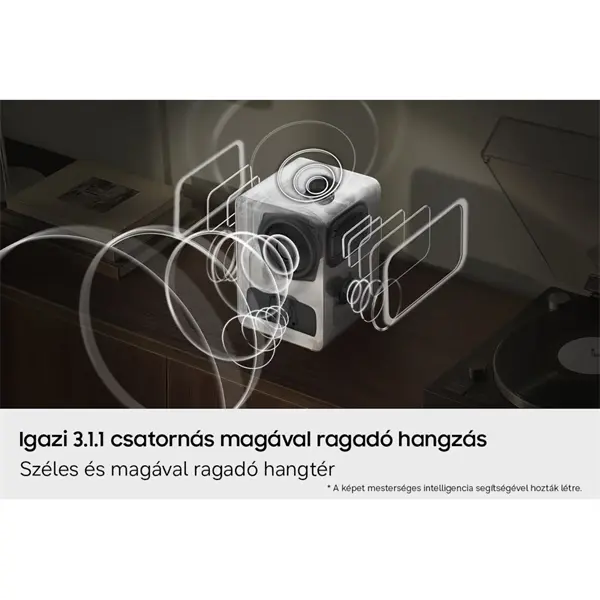 SAMSUNG HW-LS71H WiFi-Bluetooth vezeték nélküli hangszóró, Fehér – 4. kép