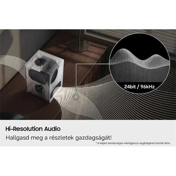 SAMSUNG HW-LS71H WiFi-Bluetooth vezeték nélküli hangszóró, Fehér – 6. kép