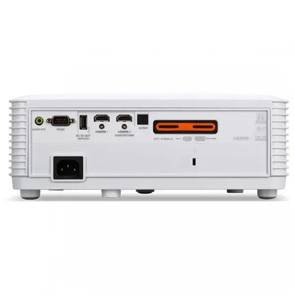ACER Vero DLP Projektor XL3515i, FHD (1920x1080), 16:9, 5500Lm, 50.000/1, WLAN, HDMIx2, USB, VGA, fehér – 4. kép