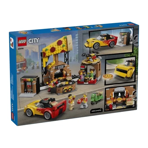 LEGO® My City Pizzéria kiszállító járművekkel 60496 – 5. kép