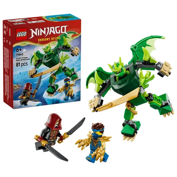 LEGO® NINJAGO® Lloyd sárkánypáncélja, harci csomag 71862