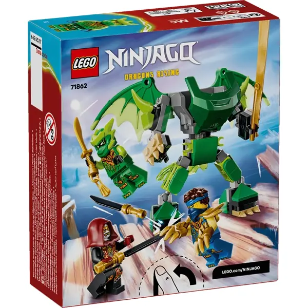 LEGO® NINJAGO® Lloyd sárkánypáncélja, harci csomag 71862 – 5. kép