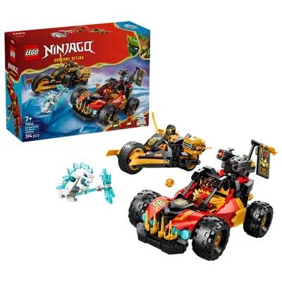 LEGO® NINJAGO® Kai és Cole kombinálható járművei 71864