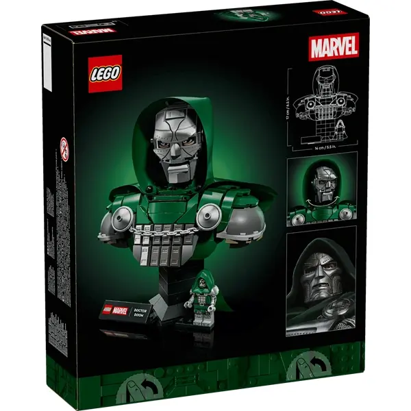 LEGO® Super Heroes Doctor Doom mellszobor 76345 – 7. kép
