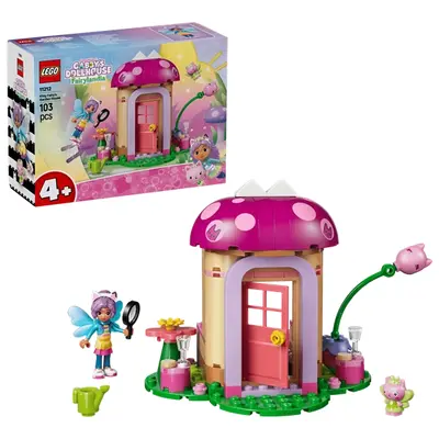 LEGO® Gabby babaháza Cicatündér kerti háza 11212