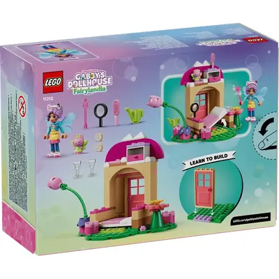 LEGO® Gabby babaháza Cicatündér kerti háza 11212 – 2. kép