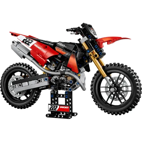 LEGO® Technic Ducati Desmo450 MX Factory motorkerékpár 42238 – 2. kép