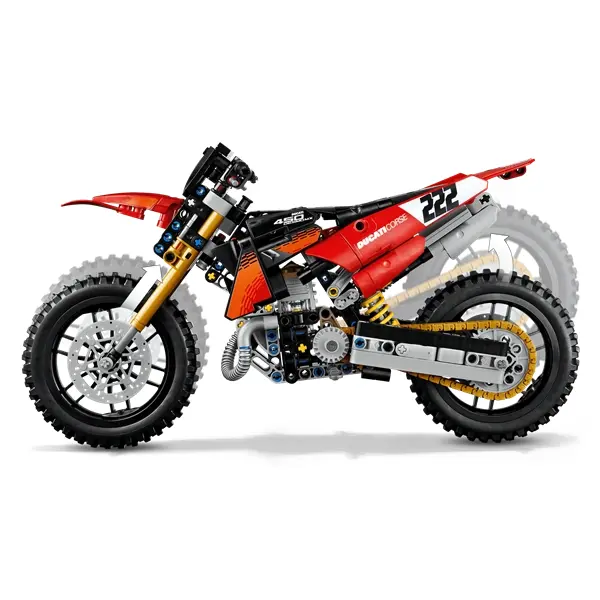 LEGO® Technic Ducati Desmo450 MX Factory motorkerékpár 42238 – 3. kép