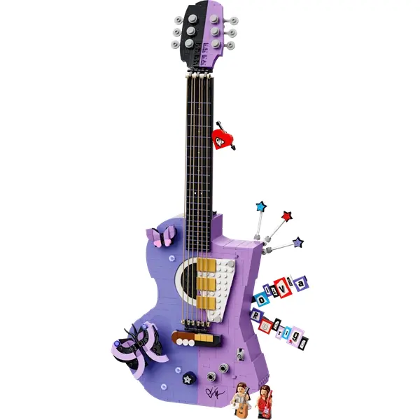LEGO® Editions M Olivia Rodrigo kettős stílusú gitárja 43031 – 2. kép