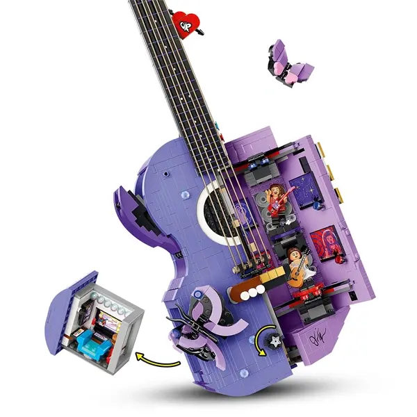 LEGO® Editions M Olivia Rodrigo kettős stílusú gitárja 43031 – 3. kép
