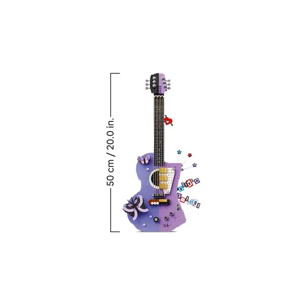 LEGO® Editions M Olivia Rodrigo kettős stílusú gitárja 43031 – 4. kép