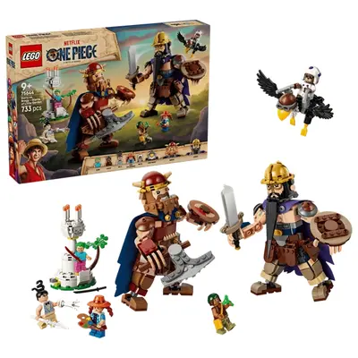 LEGO® One Piece Dorry vs. Brogy – A Kicsi Kert óriásai 75644