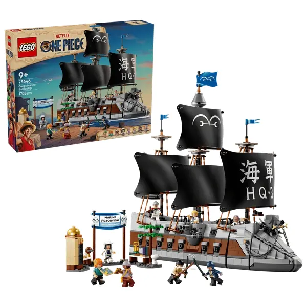 LEGO® One Piece Garp tengeri csatahajója 75646