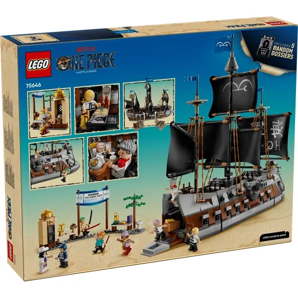 LEGO® One Piece Garp tengeri csatahajója 75646 – 5. kép