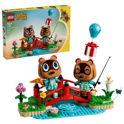 LEGO® Animal Crossing™ Timmy és Tommy vidám kirándulása 77059