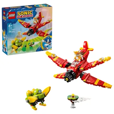 LEGO® Sonic the Hedgehog™ Tails Tornado-1 repülője 77119