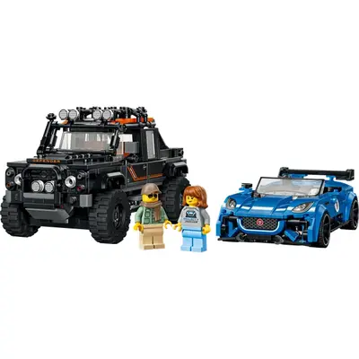LEGO® Speed Champions Jaguar Project 7 és Land Rover Defender 77264 – 2. kép