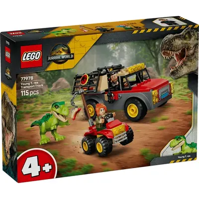 LEGO® Jurassic World™ Fiatal T-Rexet szállító teherautó 77978
