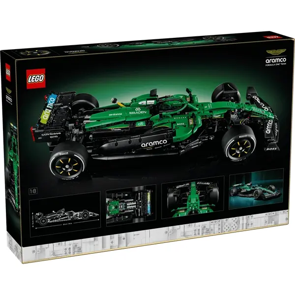 LEGO® Technic Aston Martin Aramco AMR25 F1® autó 42240 – 4. kép
