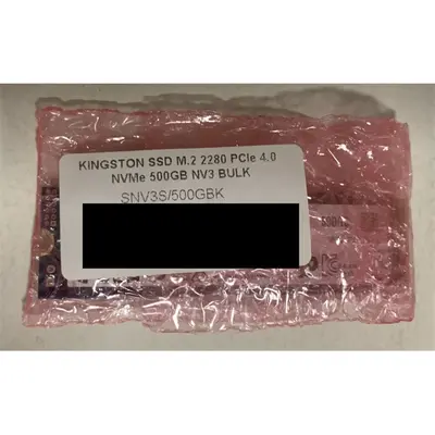 M.2 SSD 500GB Kingston NVMe SNV3S/500G OEM