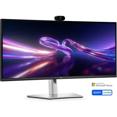 DELL Pro 34 Plus Monitor 34" P3426WEV WQHD 3440x1440, 100Hz, 21:9, 1500:1, 350cd, 5ms, HDMI, DP,  USB-C, RJ45, fekete – 2. kép