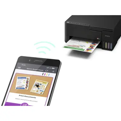 EPSON Tintasugaras nyomtató - EcoTank L3352 (A4, MFP, színes, 5760x1440 DPI, 33 lap/perc, USB/Wifi/Air Print) – 2. kép