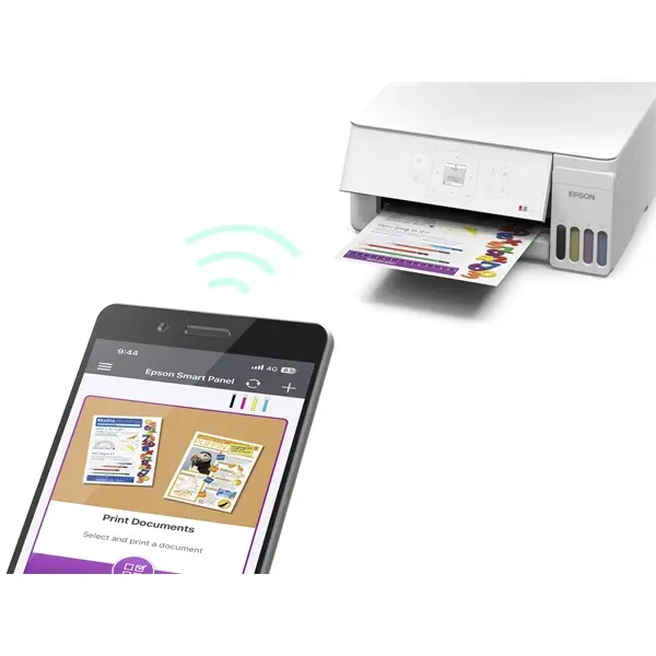 EPSON Tintasugaras nyomtató - EcoTank L3366 (A4, MFP, színes, 5760x1440 DPI, 33 lap/perc, USB/Wifi/Air Print) – 2. kép