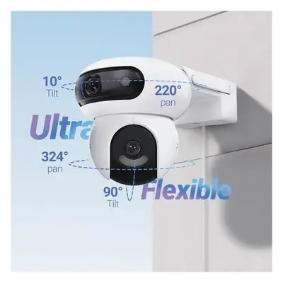 EZVIZ CS-H90 DUAL LENS ROTATION 4MP+4MP biztonsági kamera – 2. kép