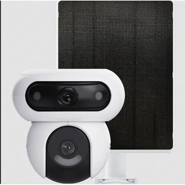 EZVIZ HB90 Dual 3K Kit kültéri biztonsági kamera napelemmel, AOV, 10,400 mAh, okos mozgáskövetés, kétirányú beszéd