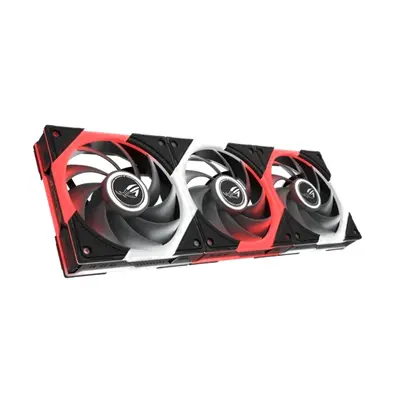 ASUS Rendszerhűtő Ventilátor ROG EURUX GR120 ARGB, 12cm (3db), fekete