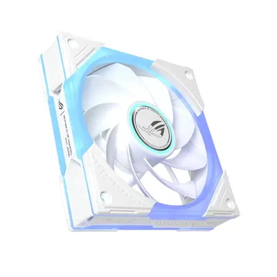 ASUS Rendszerhűtő Ventilátor ROG EURUX GR120 ARGB Reverse, 12cm (3db), fehér – 2. kép