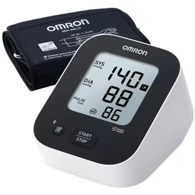 OMRON M2+ Connect felkaros okos-vérnyomásmérő Bluetooth adatátvitellel HEM-7188T1-LE