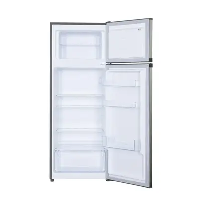 HEINNER HF-H2206XE felülfagyasztós kombihűtő, hűtő nettó:169L, fagyasztó nettó:37L, Szürke – 2. kép