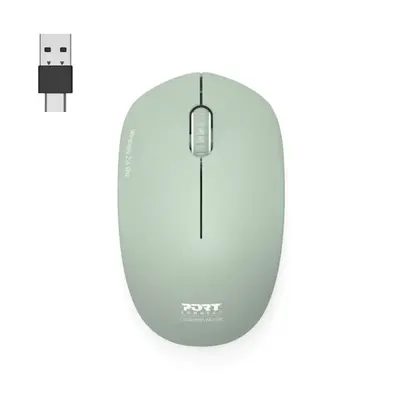 PORT DESIGNS Egér WIRELESS Olívazöld