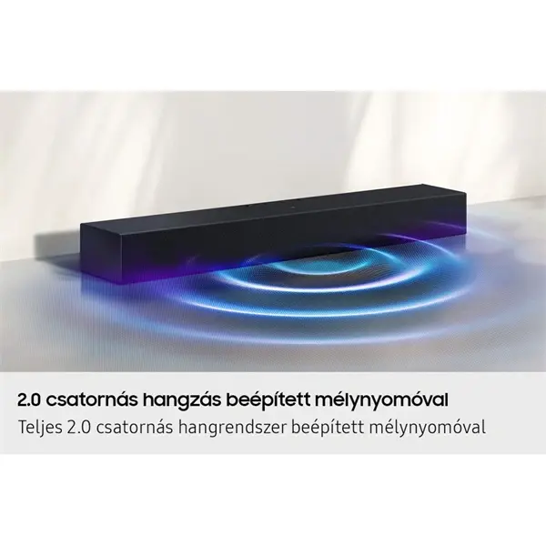 SAMSUNG HW-B400F 2.0 csatornás Hangprojektor mélynyomóval, Fekete (2025) – 4. kép