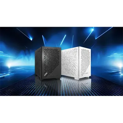 ADATA XPG Ház Mini mATX Valor AIR Nano, 1x120mm ventilátor, Tápegység nélkül, fekete