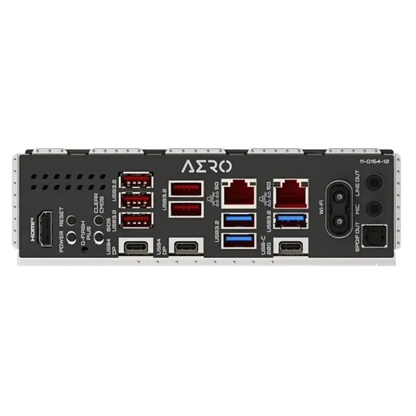 GIGABYTE Alaplap AM5 X870E AERO X3D DARK WOOD AMD X870, ATX – 2. kép
