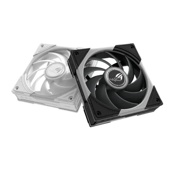 ASUS Rendszerhűtő Ventilátor ROG EURUX GR120 ARGB, 12cm, fehér