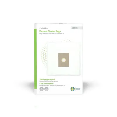 Nedis DUBG800-4.1 porzsák Bosch / Siemens Arriva - Smiley K, 4db/csomag