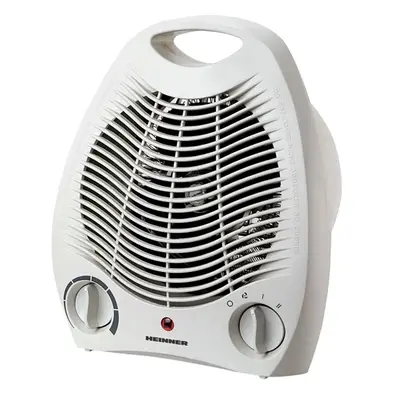 HEINNER HFH-L2000WH ventilátoros hősugárzó, 1000W/2000W, állítható termosztát, borulás túlmelegedés elleni védelem fehér