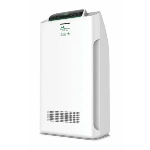 HEINNER HPA-318WIFI légtisztító, 80W, 318m3/h, 38 m2, Érintős vezérlés kijelzővel, távirányító, HEPA szűrő Negatív ion