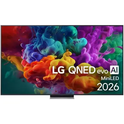 LG 65QNED87B3A 65"/164cm Mini LED 4K AI 144Hz Smart TV, 3840x2160, 4xHDMI/2xUSB/Wifi/LAN