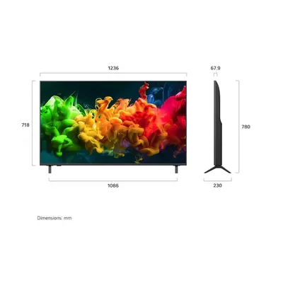 LG 55QNED81B3A 55"/139cm QNED evo AI Mini LED 4K Smart TV, 3840x2160, 3xHDMI/1xUSB/WIFI/LAN – 2. kép