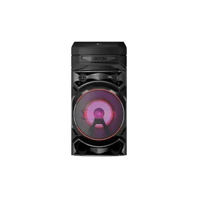 LG RNC5 XBOOM Bluetooth party hangszóró, LED világítás, karaoke/DJ funkció, Fekete