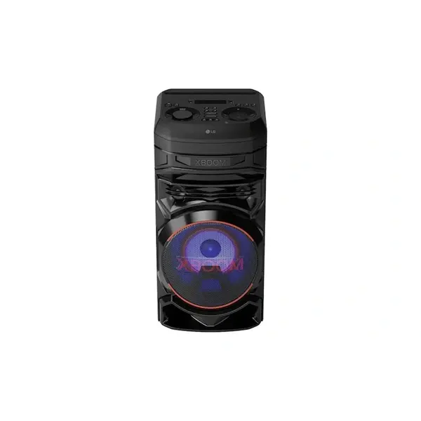 LG RNC5 XBOOM Bluetooth party hangszóró, LED világítás, karaoke/DJ funkció, Fekete – 2. kép
